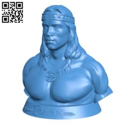Conan B006205 download free stl files 3d model for 3d printer and CNC carving