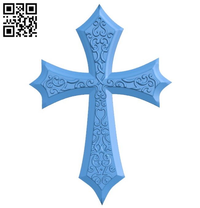 Cross B006196 download free stl files 3d model for 3d printer and CNC carving