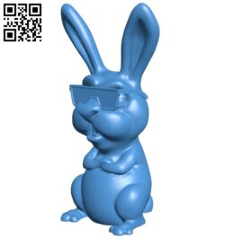Easter Bunny B006084 download free stl files 3d model for 3d printer and CNC carving