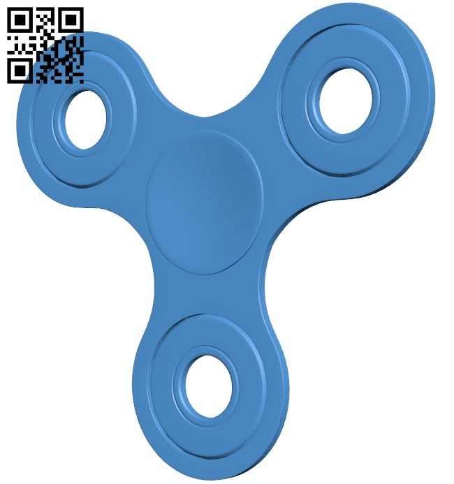 Fidget Spinner B005826 download free stl files 3d model for 3d printer and CNC carving