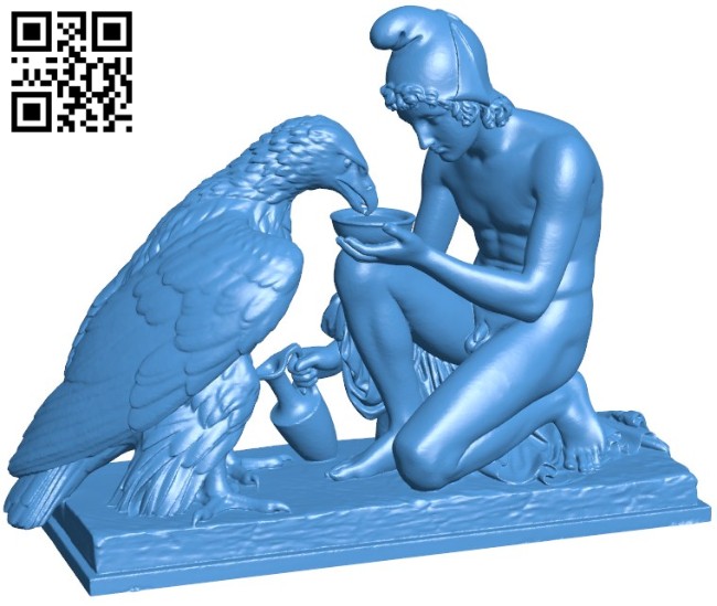 Ganymede and jupiter B005870 download free stl files 3d model for 3d printer and CNC carving