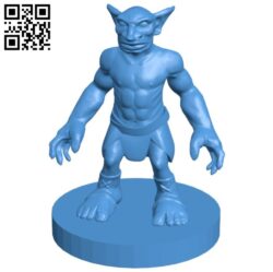 Goblin B006021 download free stl files 3d model for 3d printer and CNC carving