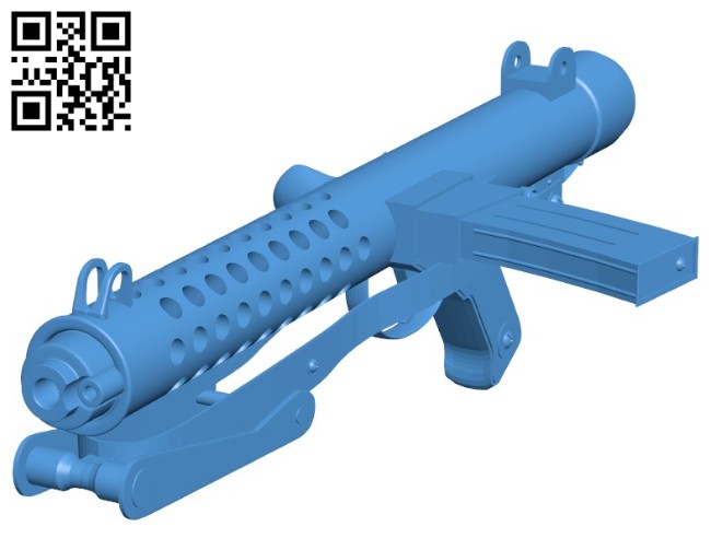 Gun sterling B006087 download free stl files 3d model for 3d printer and CNC carving