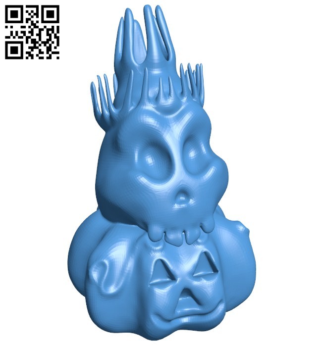 Halloween chess - King B006125 download free stl files 3d model for 3d printer and CNC carving
