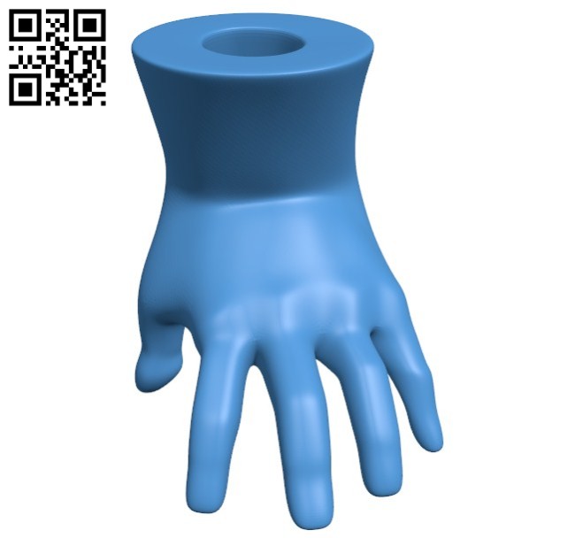 Hand holder B006248 download free stl files 3d model for 3d printer and CNC carving