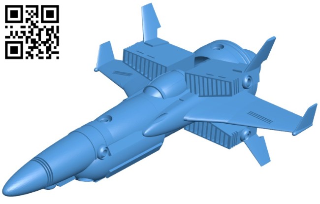 Hellray ship B006054 download free stl files 3d model for 3d printer and CNC carving