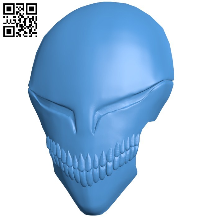 Hollow mask B006292 download free stl files 3d model for 3d printer and CNC carving