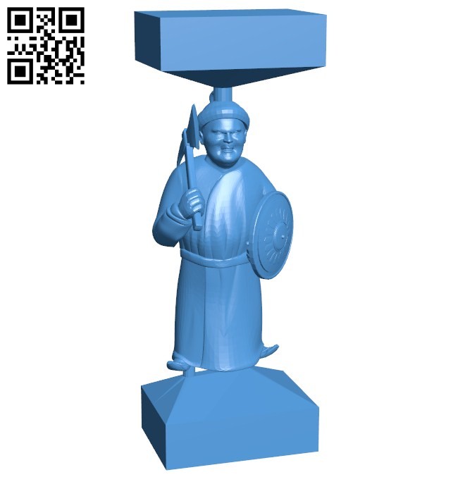 Humanoid chess B005916 download free stl files 3d model for 3d printer and CNC carving