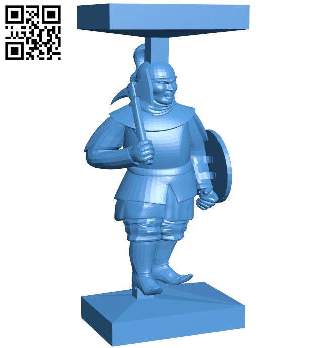 Humanoid chess B005919 download free stl files 3d model for 3d printer and CNC carving