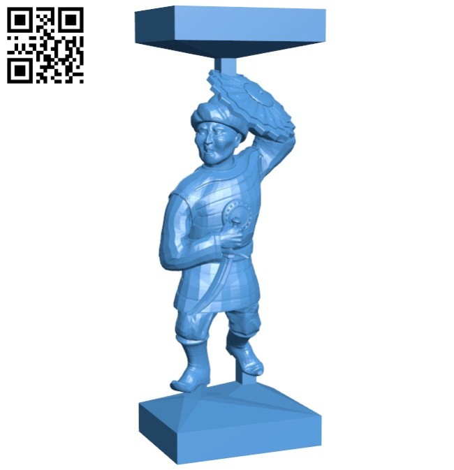 Humanoid chess B005921 download free stl files 3d model for 3d printer and CNC carving