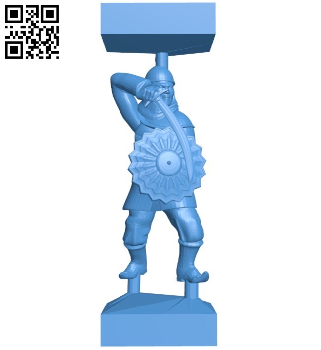 Humanoid chess B005922 download free stl files 3d model for 3d printer and CNC carving
