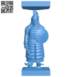 Humanoid chess B005924 download free stl files 3d model for 3d printer and CNC carving