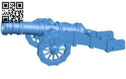 Imperial cannon B006029 download free stl files 3d model for 3d printer and CNC carving