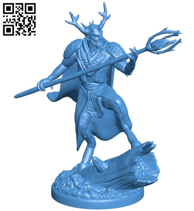 King of the forest B006058 download free stl files 3d model for 3d printer and CNC carving