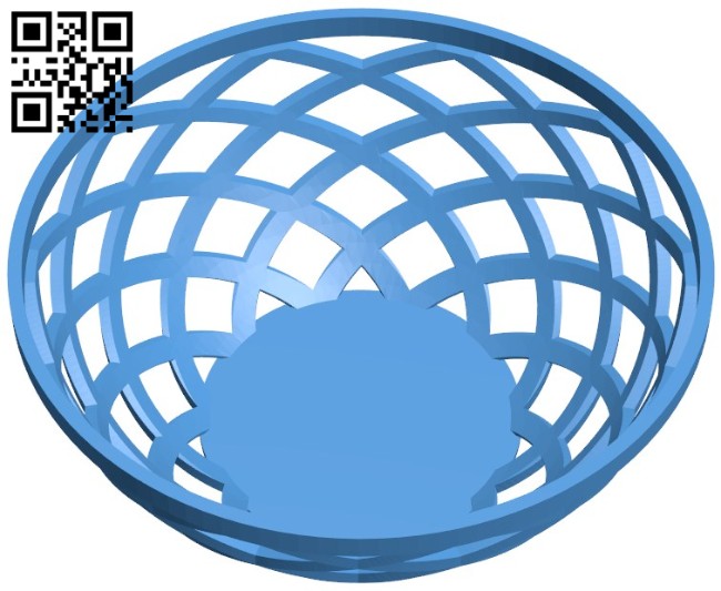 Large fruit bowl B005972 download free stl files 3d model for 3d printer and CNC carving