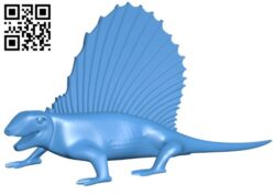 Lizards have fins B006049 download free stl files 3d model for 3d printer and CNC carving