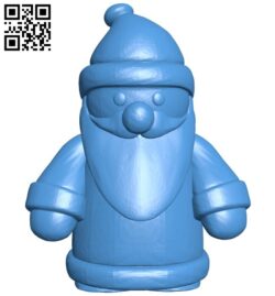 Mini santa B005978 download free stl files 3d model for 3d printer and CNC carving