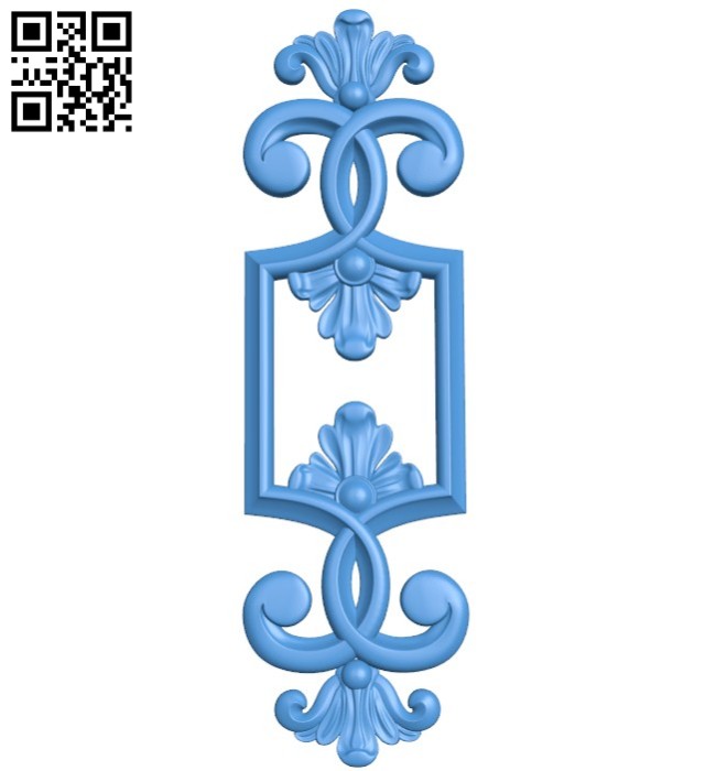 Pattern decor design A004306 download free stl files 3d model for CNC wood carving