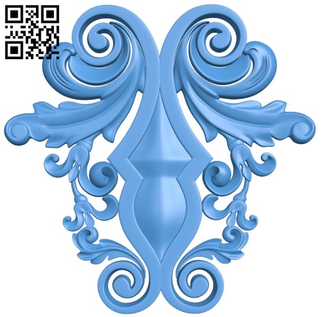 Pattern decor design A004311 download free stl files 3d model for CNC wood carving