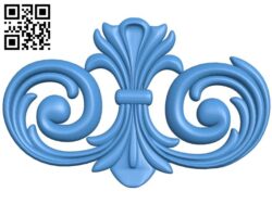 Pattern decor design A004330 download free stl files 3d model for CNC wood carving