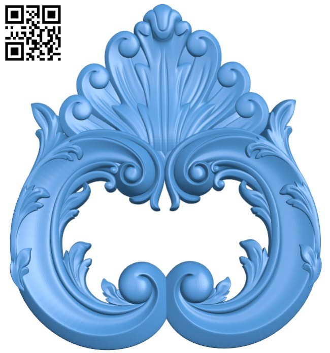 Pattern decor design A004338 download free stl files 3d model for CNC wood carving