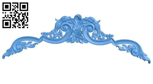 Pattern decor design A004342 download free stl files 3d model for CNC wood carving