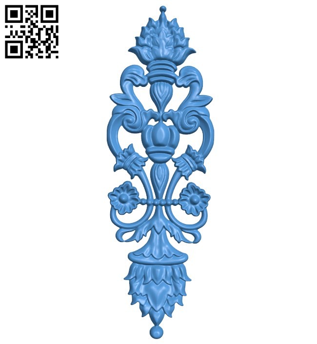 Pattern decor design A004378 download free stl files 3d model for CNC wood carving