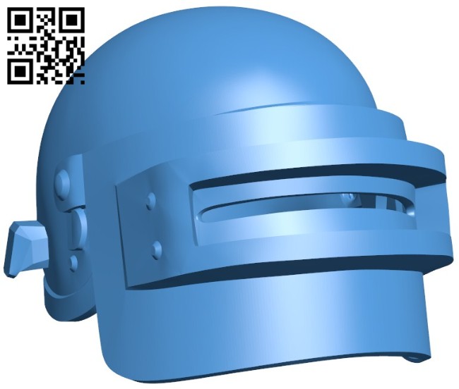 PUBG Level 3 helmet by WF3D, Download free STL model