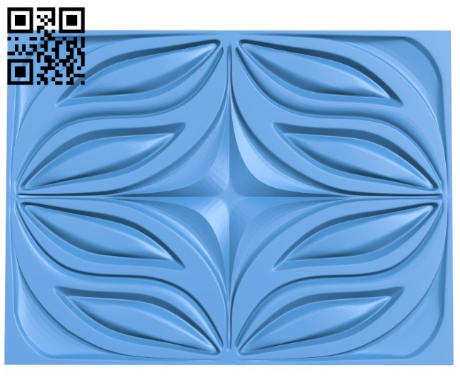 Square pattern A004260 download free stl files 3d model for CNC wood carving