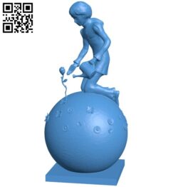 Statues in museums B005925 download free stl files 3d model for 3d printer and CNC carving
