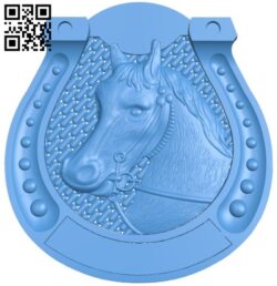 Symbol of horse A004237 download free stl files 3d model for CNC wood carving