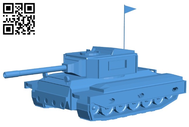 Tank B006238 download free stl files 3d model for 3d printer and CNC carving