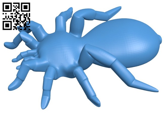 Tarantula Spider B006233 download free stl files 3d model for 3d printer and CNC carving