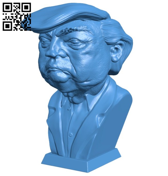 Trump B006240 download free stl files 3d model for 3d printer and CNC carving