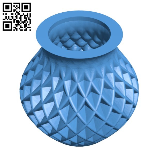 Vase doubletwist B006230 download free stl files 3d model for 3d printer and CNC carving