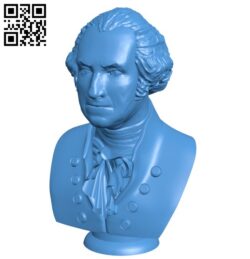 Washington B006242 download free stl files 3d model for 3d printer and CNC carving