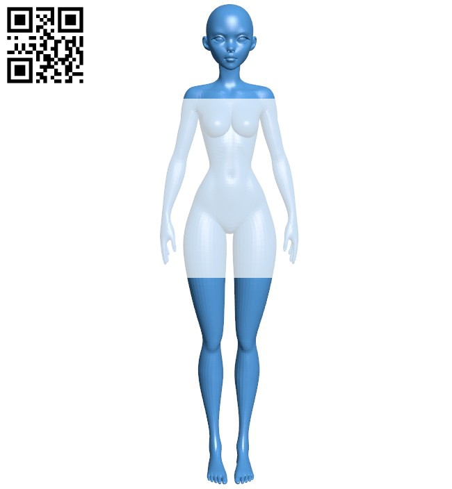 Women B005884 download free stl files 3d model for 3d printer and CNC carving