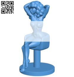 Women B005976 download free stl files 3d model for 3d printer and CNC carving