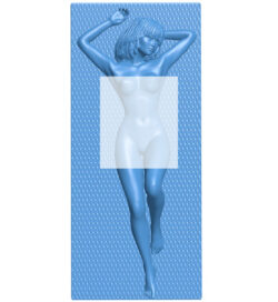 Women lying on a towel B006056 download free stl files 3d model for 3d printer and CNC carving