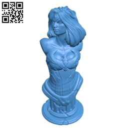 Wonder woman B006229 download free stl files 3d model for 3d printer and CNC carving