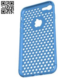 iPhone 7 Case Dots V3 B005935 download free stl files 3d model for 3d printer and CNC carving