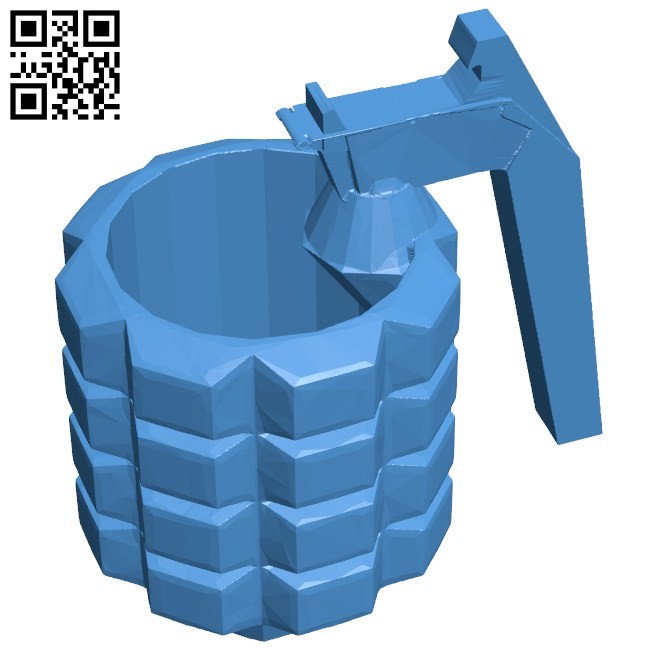 mug opener B005947 download free stl files 3d model for 3d printer and CNC carving