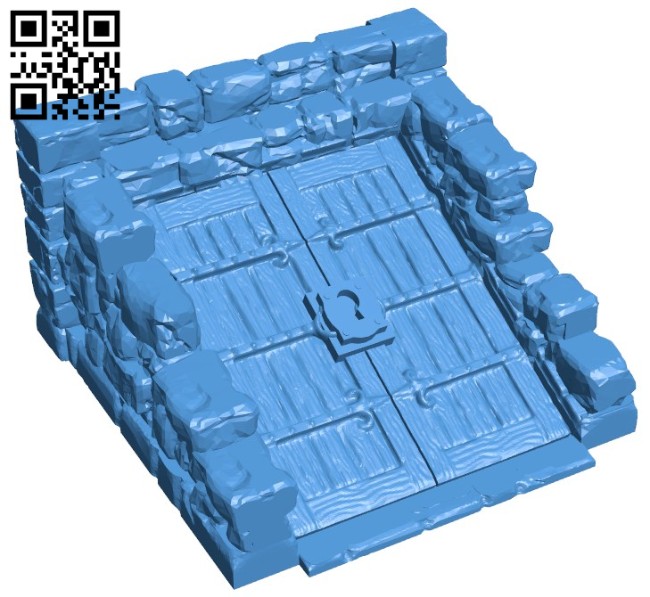 Basement doors B006420 file stl free download 3D Model for CNC and 3d printer