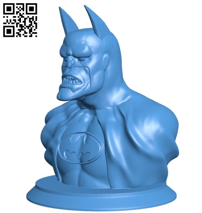 Batman B006338 download free stl files 3d model for 3d printer and CNC carving