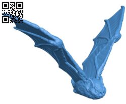 Dire Bat B006440 file stl free download 3D Model for CNC and 3d printer