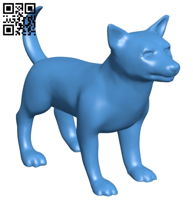 Dog B006569 file stl free download 3D Model for CNC and 3d printer