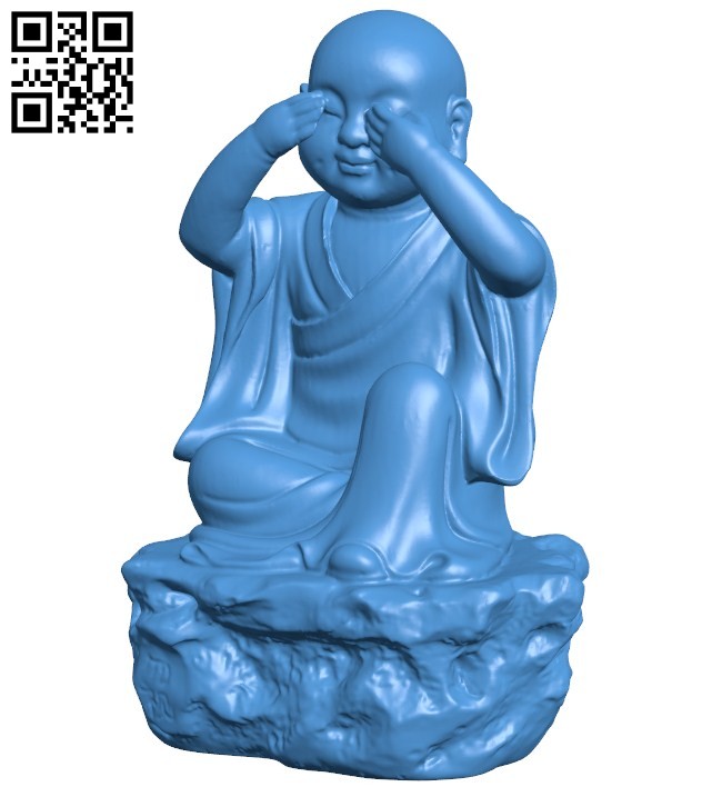 Don't look wrong B006537 file stl free download 3D Model for CNC and 3d printer