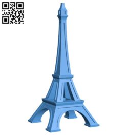 Eiffel tower mini B006431 file stl free download 3D Model for CNC and 3d printer