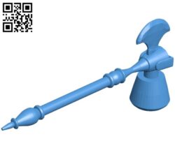 Epic Axe B006360 file stl free download 3D Model for CNC and 3d printer