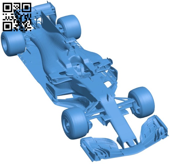 Ferrari car B006462 file stl free download 3D Model for CNC and 3d printer